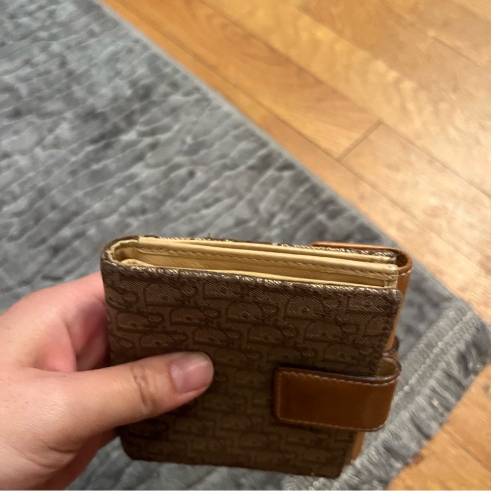 Vintage Dior Tank Trotter Logo Plate Bifold Wallet - Picture 9 of 9